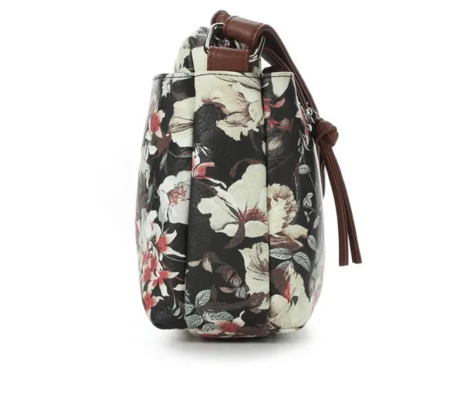 Bueno Of California Grainy Wash Handbag Print Handbag
