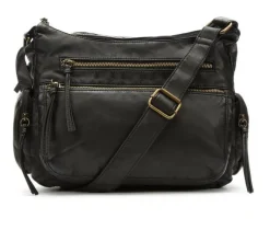 Bueno Of California Multi Zip Pocket Crossbody Bag