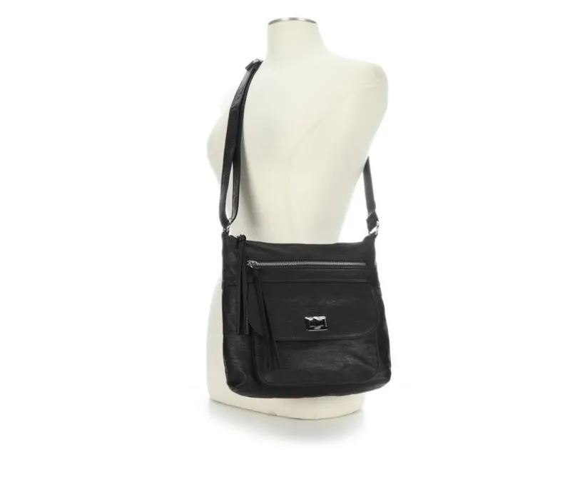 Bueno Of California Parch Front Pocket Crossbody Handbag