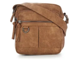 Bueno Of California Pebble Washed Pocket Crossbody Handbag