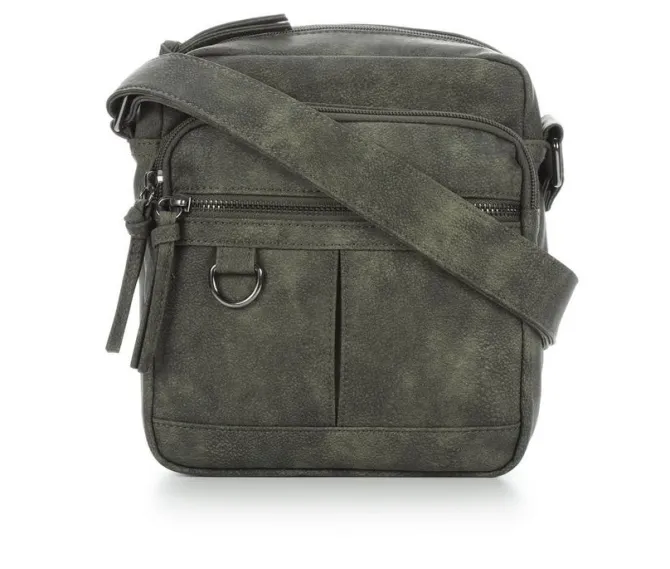 Bueno Of California Pebble Washed Pocket Crossbody Handbag