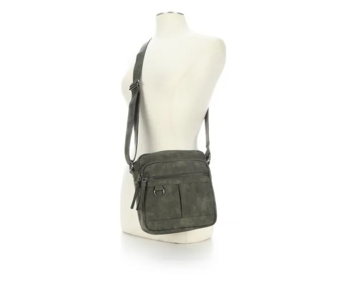 Bueno Of California Pebble Washed Pocket Crossbody Handbag