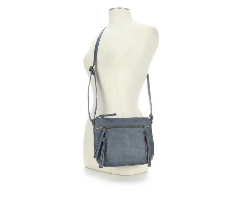 Bueno Of California Pebbl Wash Crossbody Handbag