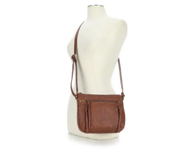 Bueno Of California Pebbl Wash Crossbody Handbag