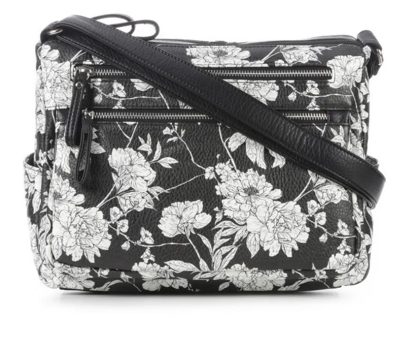 Bueno Of California Print Grainy Washed Handbag