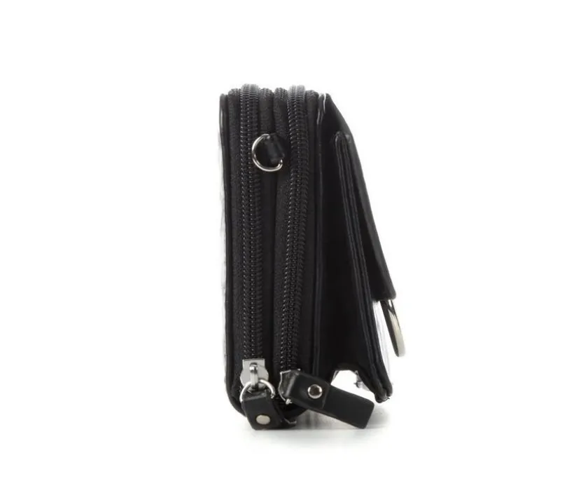 Bueno Of California Ring Flap Wallet On String 10112 Crossbody Bag