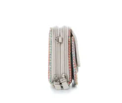 Bueno Of California Straw Wallet on a String Handbag
