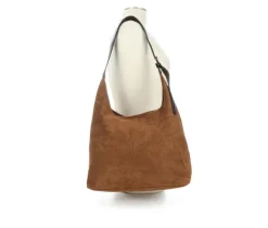 Bueno Of California Suedo Hobo Handbag