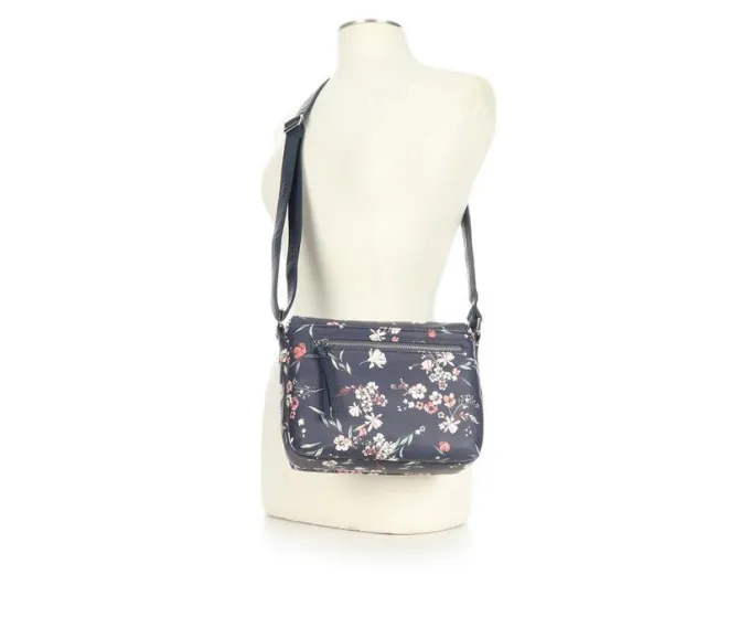 Bueno Of California Vintage Wash Hobo Handbag