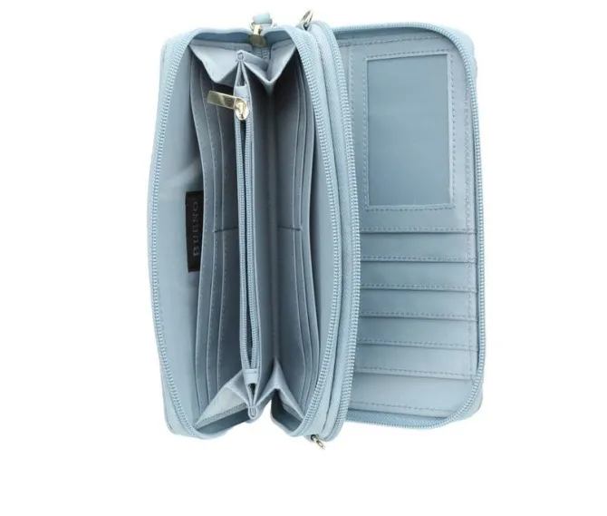 Bueno Of California Woven Wallet on a String Crossbody Bag