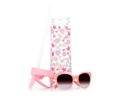 Capelli New York Water Bottle and Sunglasses Set