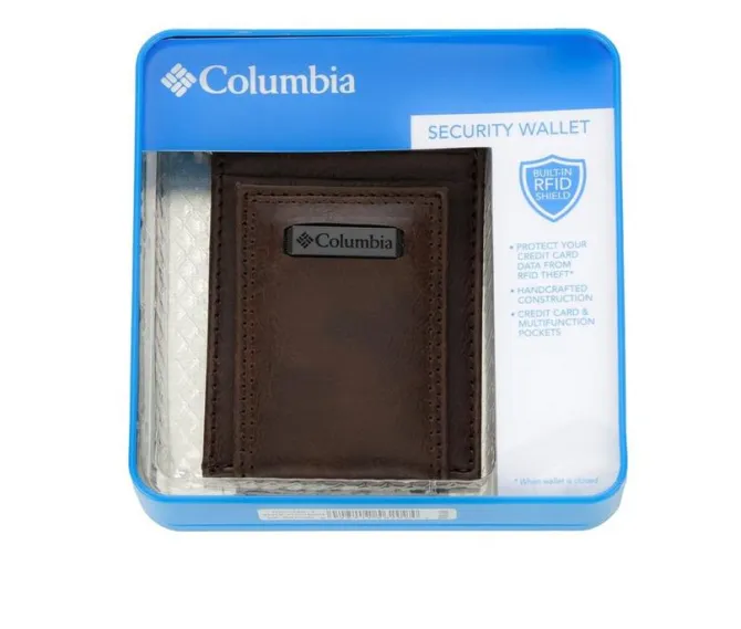 Columbia Slim Magnet Front Pocket Wallet