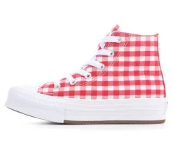 Converse Chuck Taylor Eva Lift Gingham Girls Sneakers