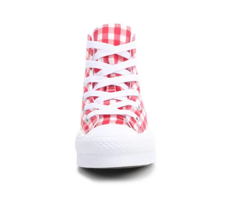 Converse Chuck Taylor Eva Lift Gingham Girls Sneakers