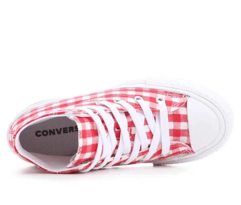 Converse Chuck Taylor Eva Lift Gingham Girls Sneakers