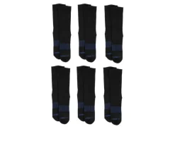 Copper Fit 6 Pack Men's Energy Crew Socks