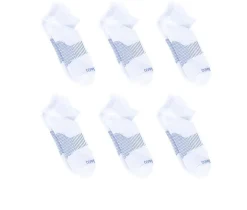 Copper Fit 6 Pack Men's Energy Low Cut Socks