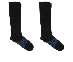 Copper Fit 2 Pack Men's Energy Over Calf Crew Socks