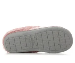 Dearfoams Cable Knit Chenille Slippers