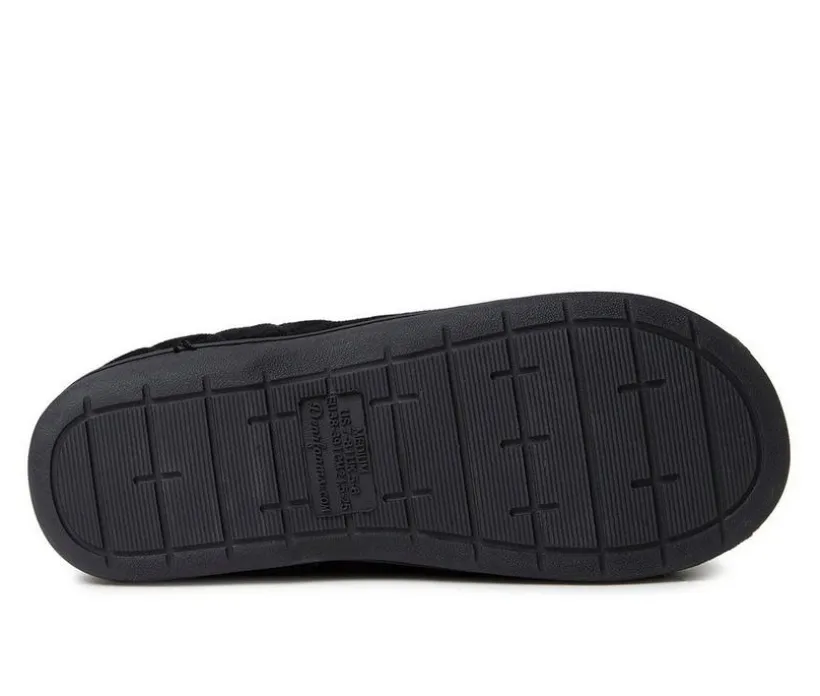 Dearfoams Darcy Velour Clog with Quilt Cuff Slippers