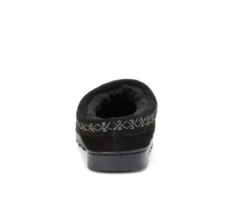 Dearfoams Doreen Suede Clog Slippers