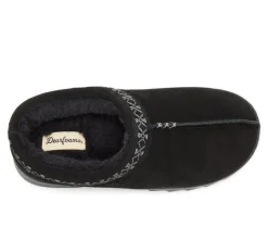 Dearfoams Doreen Suede Clog Slippers