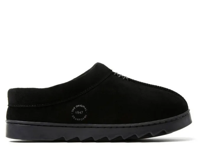 Dearfoams Doreen Suede Clog Slippers