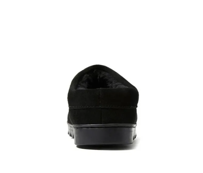 Dearfoams Doreen Suede Clog Slippers