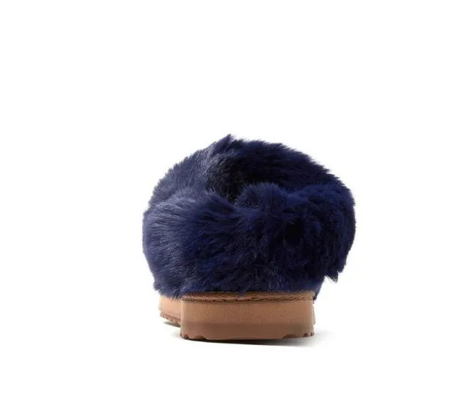 Dearfoams Hannah Festive Knit Clog Slippers