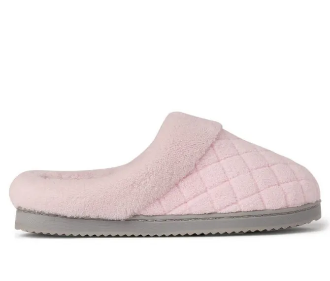 Dearfoams Libby Quilted Terry Clog Slippers