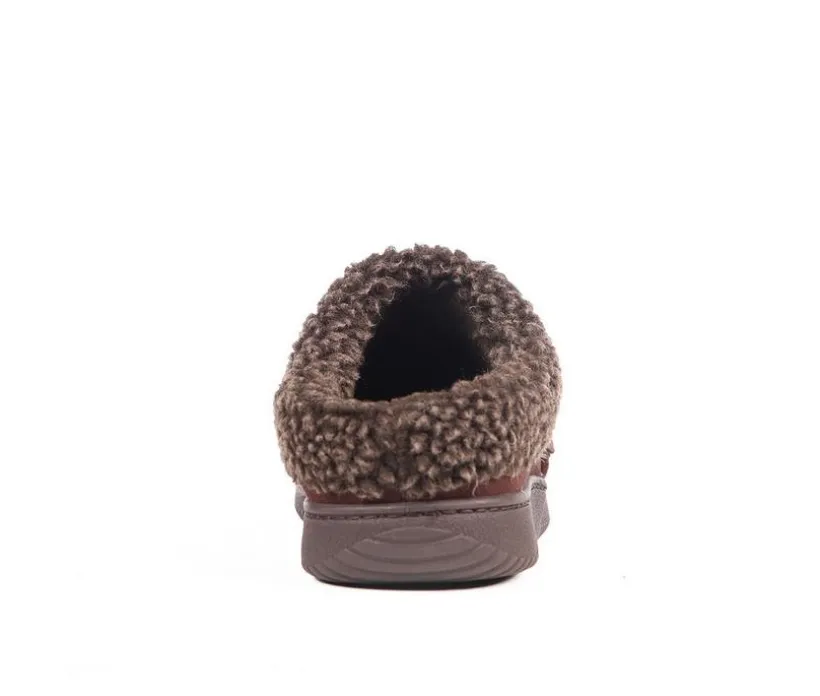 Dearfoams Marshall Microsuede Moc Toe Slippers