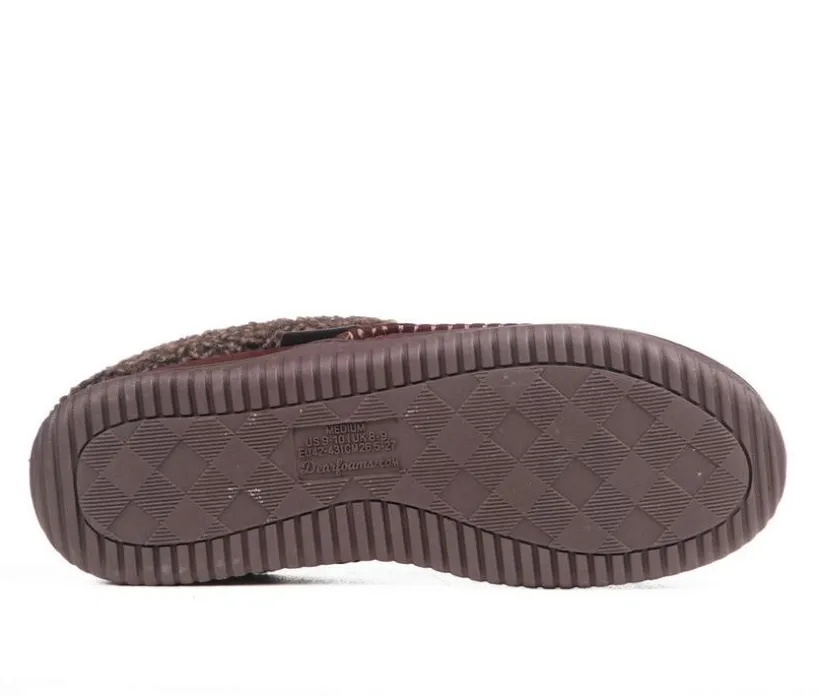 Dearfoams Marshall Microsuede Moc Toe Slippers