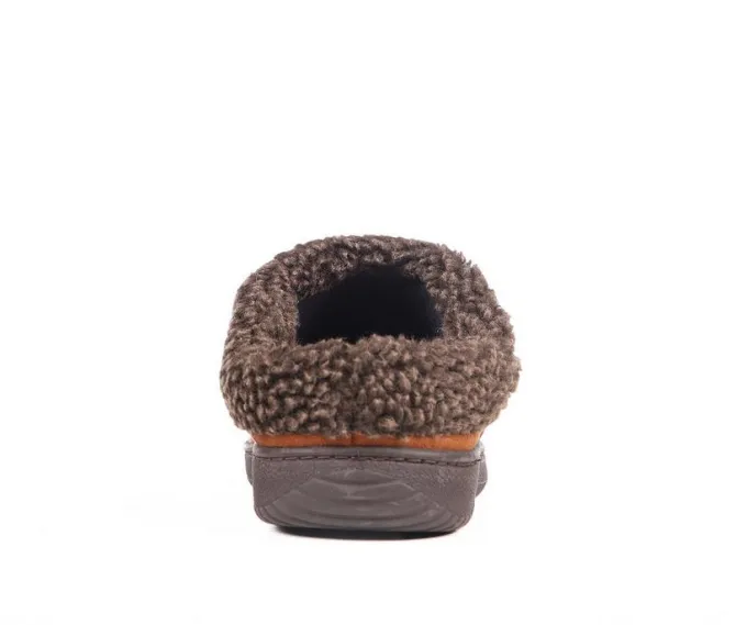 Dearfoams Marshall Microsuede Moc Toe Slippers