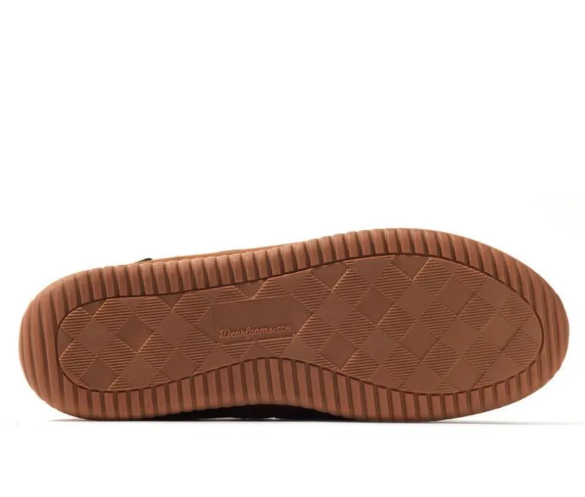 Dearfoams Pierce Microsuede Moc Slippers