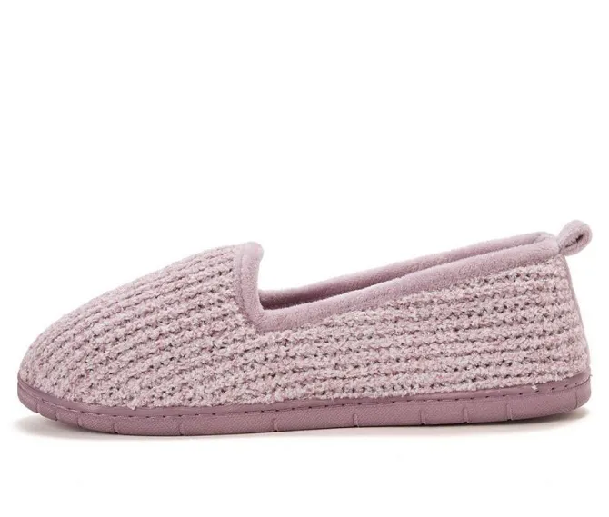 Dearfoams Rachel Marled Closed Back Slippers