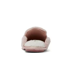 Dearfoams Teddy Heart Scuff Slippers