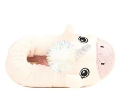 Dearfoams Toddler & Little Kid Emery Kids Critter Closed Back Slippers