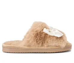 Dearfoams Women's Bianca Pile Slide Slippers