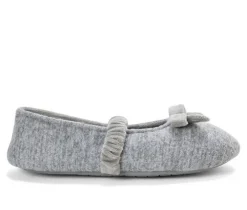 Dearfoams Women's Harmony Knit MaryJ Slippers