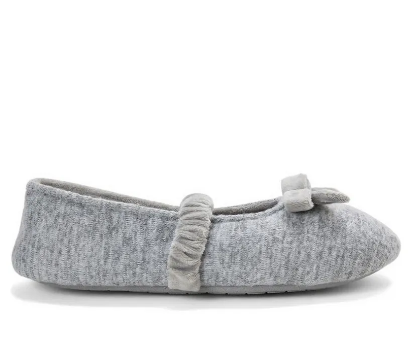Dearfoams Women's Harmony Knit MaryJ Slippers