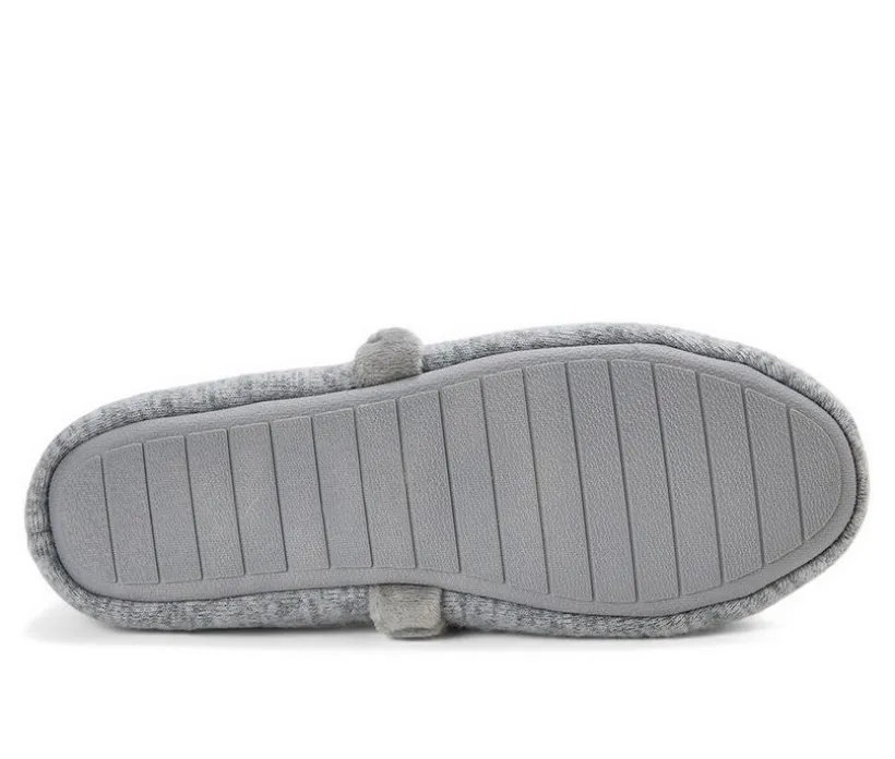 Dearfoams Women's Harmony Knit MaryJ Slippers