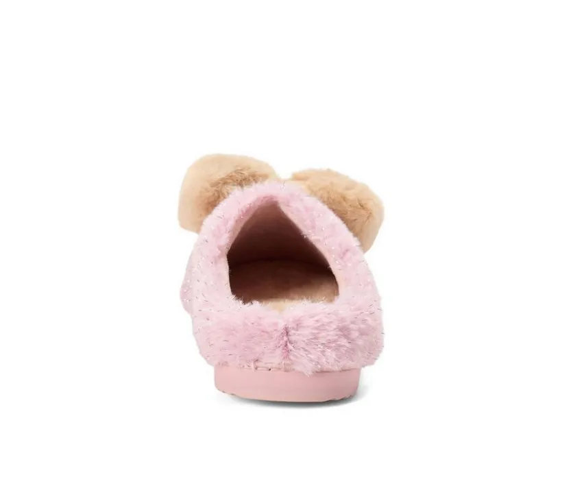 Dearfoams Women's Rosie Furry Icon Slippers