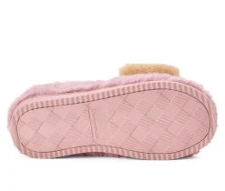 Dearfoams Women's Rosie Furry Icon Slippers