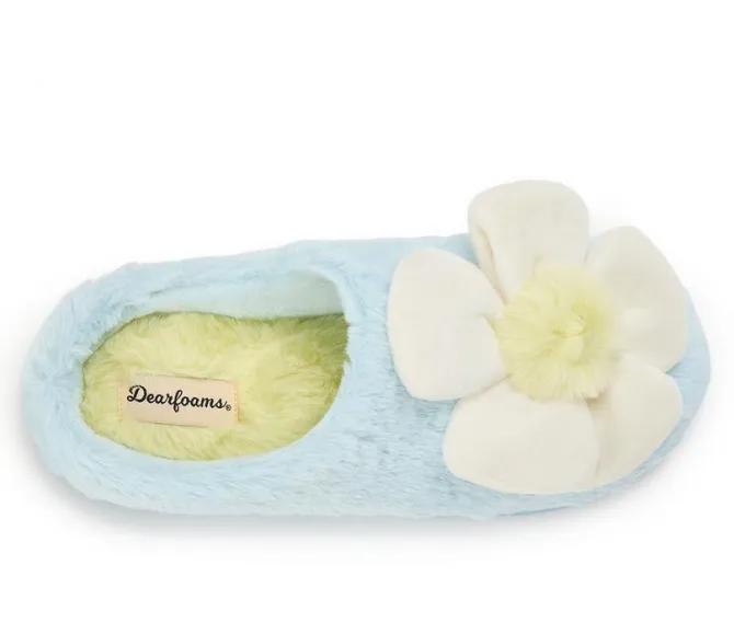 Dearfoams Women's Rosie Furry Icon Slippers