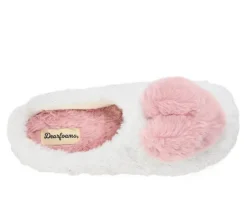 Dearfoams Women's Rosie Furry Icon Slippers