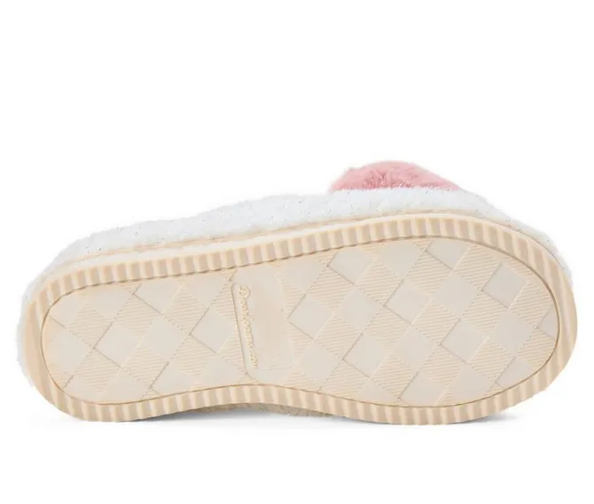 Dearfoams Women's Rosie Furry Icon Slippers