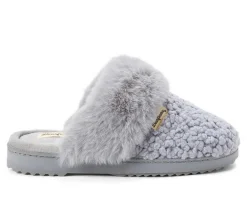 Dearfoams Woomen's Courtney Knit Scuff Slippers