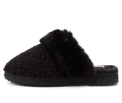 Dearfoams Woomen's Courtney Knit Scuff Slippers