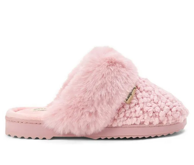 Dearfoams Woomen's Courtney Knit Scuff Slippers