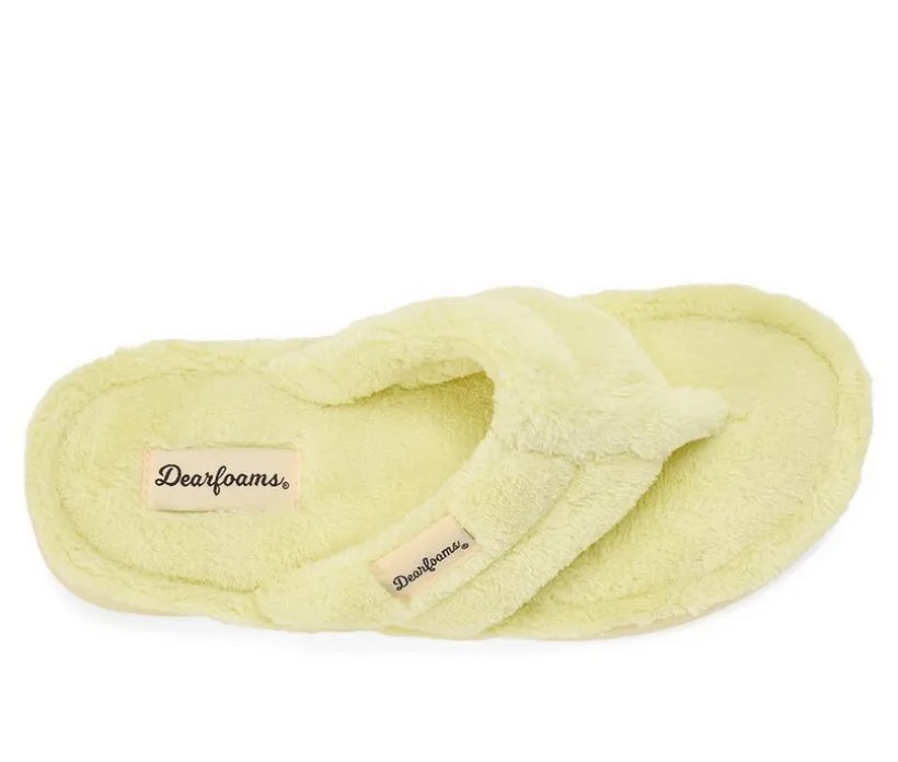 Dearfoams Wrenley Terry Thong